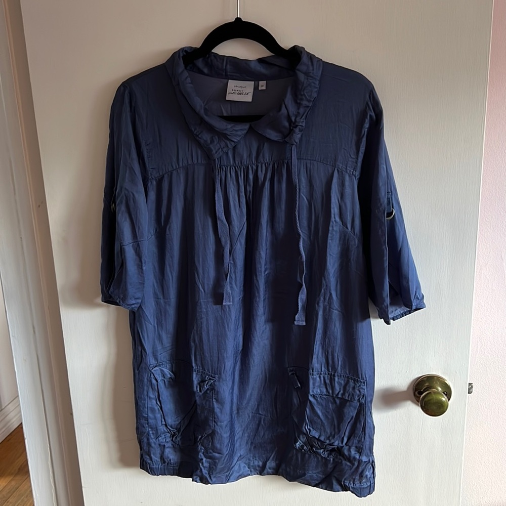 Jackpot Blouse/ Mini Dress Size 38